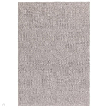 Finley Modern Plain Basketweave Hand-Woven Tonal Textured Durable Wool-Blend Flatweave Loop Pile Grey Rug-Asiatic Carpets-Rug Love - The Most Loved Rug Store